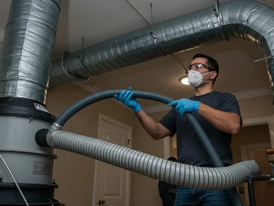 Air duct cleaning service