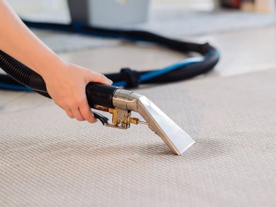 Professional carpet cleaning equipment